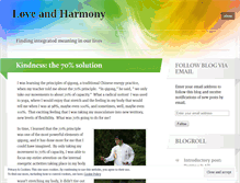 Tablet Screenshot of love-and-harmony.org